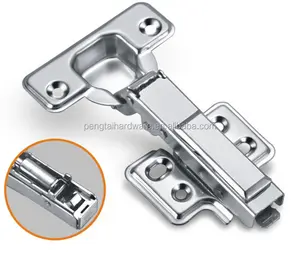 Thép không gỉ hoặc Sắt Clip on thủy lực mềm đóng cửa DTC loại tủ bản lề