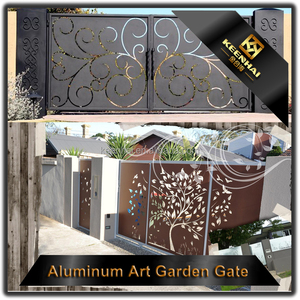 Moderno Diseño de Corte Láser Exterior De Aluminio Puerta de La <span class=keywords><strong>Villa</strong></span> - Product Image 6