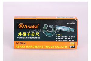 AK-0132 Nouveau Type outil De Mesure À L'extérieur Micromètres vis jauge 25mm - Product Image 4