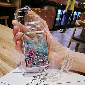 Ốp Lưng Nước Hoa Lấp Lánh Nhấp Nháy Cuộc Gọi Sang Trọng Ốp Lưng Chất Lỏng Hình Trái Tim Vảy Kim Tuyến Cát Lỏng Lấp Lánh Cho <span class=keywords><strong>iPhone</strong></span> 6/6 Plus/8/8 Plus/X - Product Image 4