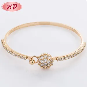 New Design fancy fashion fake gold bracelet gold hand chain fashion design