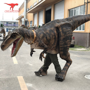 Costume de T-Rex robotique utilisé pour les vacances spéciales ou les parcs à dinosaures - Product Image 2