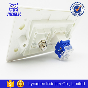 <span class=keywords><strong>Prise</strong></span> murale australienne pour <span class=keywords><strong>antenne</strong></span> TV, réseau, données, internet, <span class=keywords><strong>prise</strong></span> <span class=keywords><strong>RJ45</strong></span> CAT6 - Product Image 3