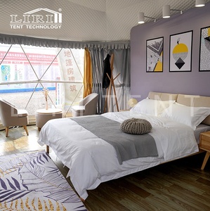 Tienda de campaña de medio Domo para <span class=keywords><strong>Hotel</strong></span>, carpa de lujo, a prueba de agua, a precio de fábrica - Product Image 2