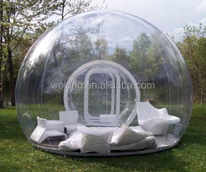 Dôme à bulles gonflable transparent de qualité commerciale pour l'extérieur, <span class=keywords><strong>maison</strong></span> de rebond gonflable, tente à bulles - Product Image 5