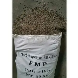 Fused Fertilizzante Fosfato di Magnesio FMP P2O5 18% polvere e granuli