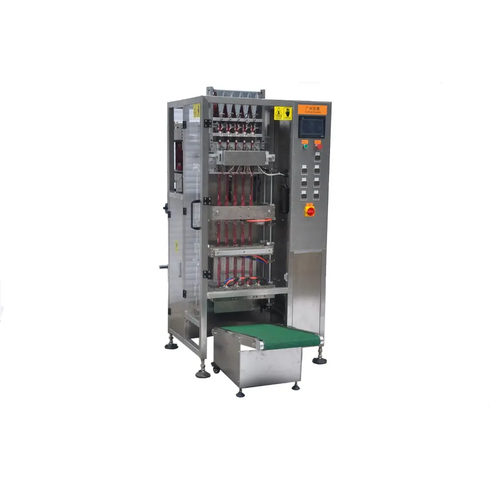 Best Quality JD-320Y-4 High Quality 4 Lanes Automatic Paste Sauce Liquid Packing Machine