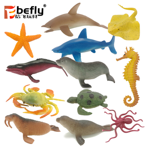 12 Loại Hỗn Hợp Gói Biển Thế Giới Động Vật Nhựa Đồ Chơi - Product Image 6