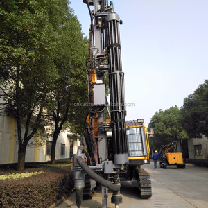 KT10 Energia e minerale giù il buco di pietra macchina di perforazione con compressore d'aria