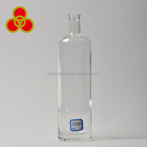 Personnalisé en relief verre bouteille pour <span class=keywords><strong>gin</strong></span> bouteille 500 ml avec <span class=keywords><strong>du</strong></span> liège - Product Image 4