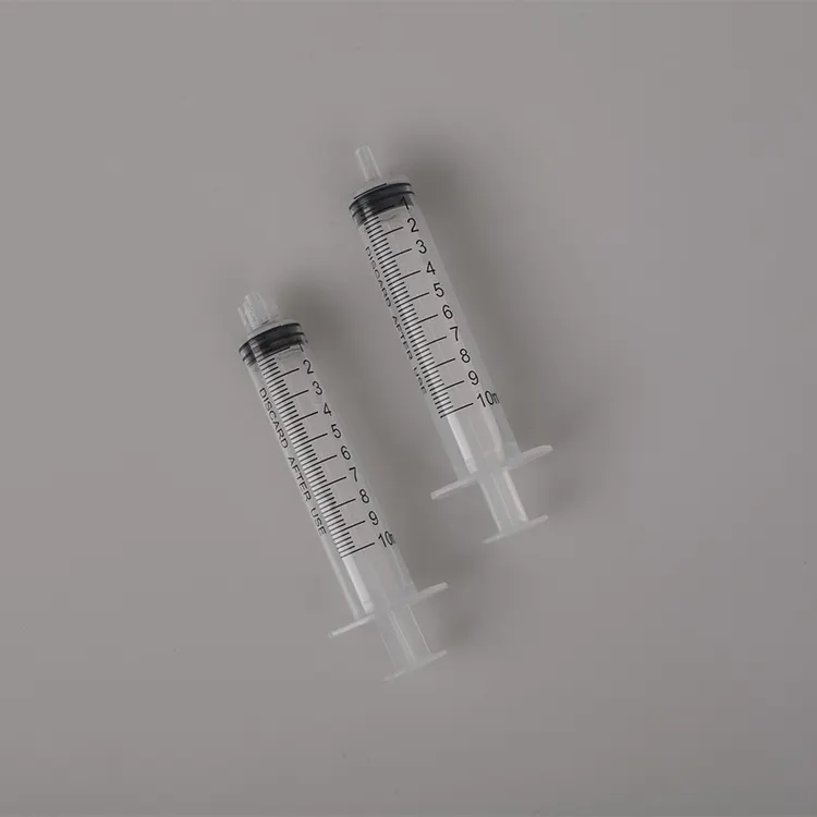 Agulha afiada 100 ml seringa luer fechadura usado aço inoxidável sus304 grau médica