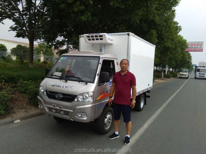 Mini 1-2tons refrigerador camión con motor de gasolina <span class=keywords><strong>Kama</strong></span> refrigerador van caja de camión para <span class=keywords><strong>la</strong></span> venta - Product Image 2