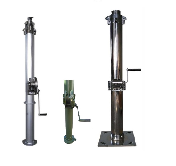 Телескопическая мачта для шестигранной антенны с ротором, 50-60 футов