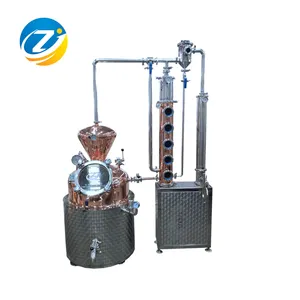 Rượu Vẫn Còn Chưng Cất Thiết Bị Red Copper Vẫn Gin Distiller