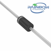 Diode redresseuse à récupération ultra-rapide UF4007 1A 1000V 50-75ns DO-41 (DO-204AL) Axiale 1 Ampère 1000 Volts UF 4007