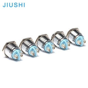 A16-F lampu indikator LED 16mm logam tahan air lampu indikator 12v 24v 220v merah hijau kuning biru putih lampu indikator <span class=keywords><strong>Pilot</strong></span> - Product Image 3
