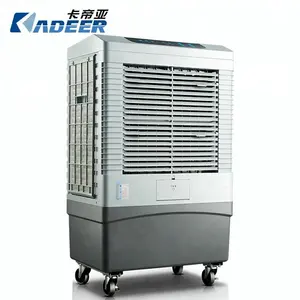 Silent Rotation Movable Desert Air Cooler Evaporative Cooling