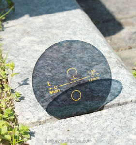 Ống Kính Bán Thành Phẩm 1.56 Photochromic Xám/Nâu Progressive 12/14/17MM AR Coating Ống Kính Quang Học - Product Image 4