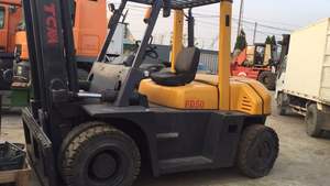 รถยกที่ใช้ FD60 <span class=keywords><strong>5</strong></span>ตัน <span class=keywords><strong>TCM</strong></span> สำหรับขาย-เครื่องยนต์ดีเซลสภาพภูมิประเทศที่ขรุขระ - Product Image 5