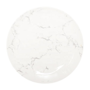Assiettes en céramique avec logo personnalisé, dédie aux hommes, vente en gros, plats en porcelaine de marbre, bon marché - Product Image 5