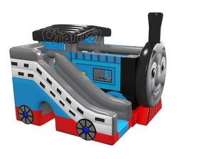 Aufblasbare <span class=keywords><strong>Thomas</strong></span> und seine freunde Türsteher mit Rutsche Aufblasbare Burg Bus Combo