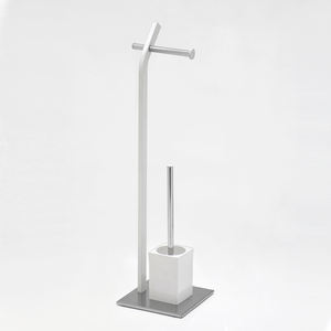 Fabricant Porte-rouleau de papier toilette en métal noir Photos - Product Image 6