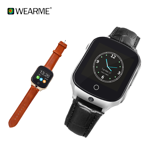 Camera Smart Watch 3G WIFI GPS Tracker GPS Elderly Monitoring Devices Step Pedometer Wrist Watch GPS Tracking Device