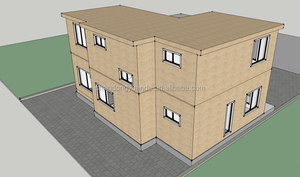 Nhà Lắp Ghép Khung Thép Nhẹ Giá Cả Phải Chăng Môi Trường Biệt Thự Khu Nghỉ Mát Khách Sạn Sang Trọng Kết Cấu Thép + Bảng AAC Khách Sạn Hiện Đại - Product Image 2