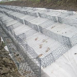 Kolay montaj <span class=keywords><strong>Gabion</strong></span> sepeti 2x1x1 erozyon kontrolü taş kaya kafesi demir tel örgü - Product Image 3