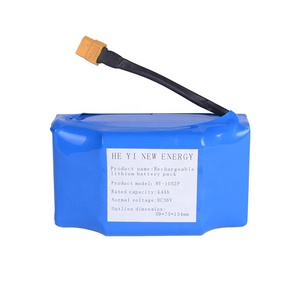 사용자 정의 18650 리튬 이온 36 볼트 10S2P 4.4Ah 158.4Wh 리튬 배터리 36 V 전기 스쿠터 배터리 - Product Image 1