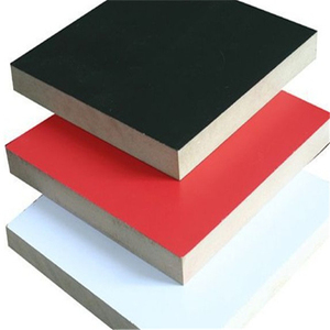 Tablero de MDF Laminado Negro de <span class=keywords><strong>Melamina</strong></span> o PVC - Product Image 1