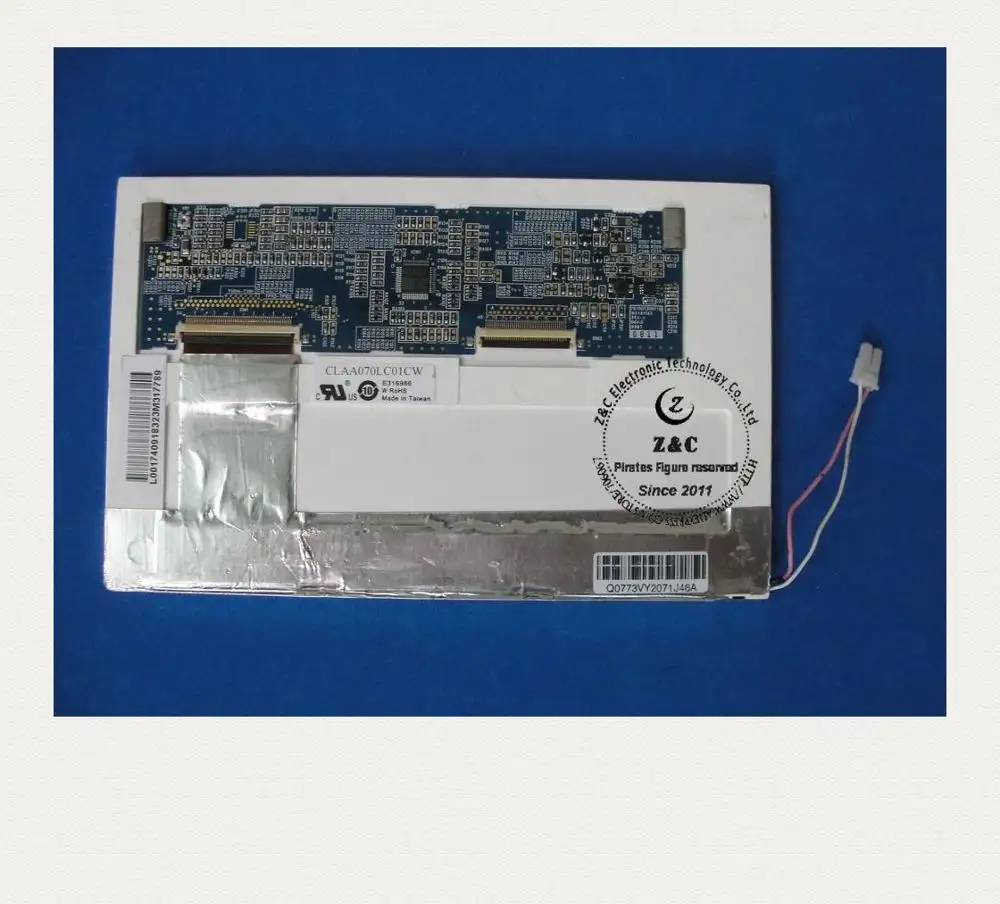 FG0700A1DSCWBGL1 CLAA070LC01CW FG0700A1DSCWAGT3 חדשים מקוריים 7 " wvga אינץ netbook מחשב לוח תצוגת lcd עם נהג led עבור cpt