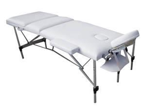 Aluminio de 3 sección portátil plegable mesa de masaje <span class=keywords><strong>SPA</strong></span> Facial tatuaje cama - Product Image 4