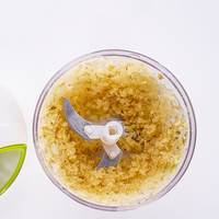Smile Mom 400ml Ecologischvriendelijke Anti-aanbak Plastic Keukenhulpje - Mini Snelle Knoflook Snijder voor Eieren CE Gecertificeerd