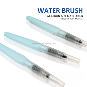 Lot de 3 pinceaux portables pour <span class=keywords><strong>aquarelle</strong></span>, crayons pinceaux souples pour débutants en peinture et dessin, fournitures artistiques - Product Image 3