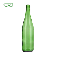 Fabricant de bouteilles de bière vides en verre personnalisées, ambre clair, vert, bleu