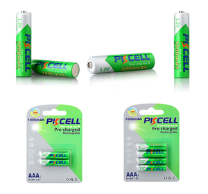 Pkcell फैक्टरी मूल्य 1.2v एएए 1000mah बैटरी नी-mh एएए यूएसबी continuance रिचार्जेबल बैटरी - Product Image 3