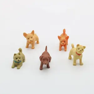 Популярные наборы животных, фигурка собаки из смолы для кукольного домика