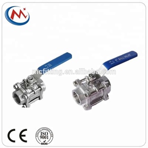 3 Cái Van Bi Giá Cf8m Cf8 Van Áp Lực 1000WOG Nhãn Hiệu Thép Không Gỉ Van Bi - Product Image 2