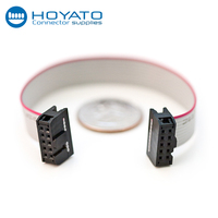 Hoyato 10 pin flach ribble kabel kabelbaum, 2x5 IDC flachbandkabel für computer