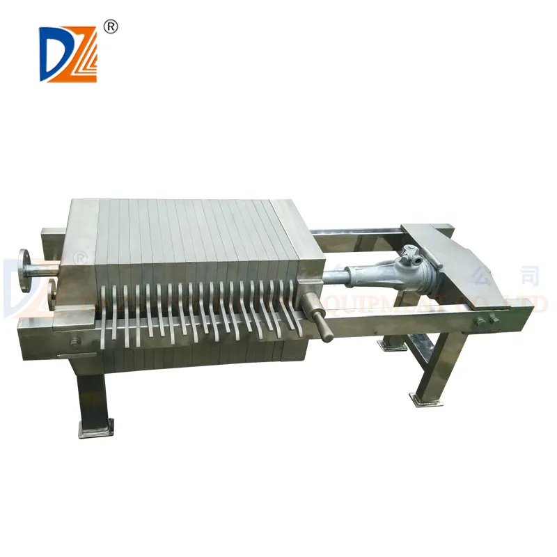 Food Grade Stainless Steel Plate and Frame Filter Press