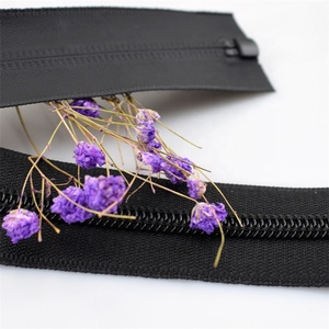 Meetee A1-2 60/70/80/100cm 5# Black Double-sided Invisible Tent <strong>Zipper</strong> for Outdoor Sports Double Tail Nylon <strong>Waterproof</strong> <strong>Zippers</strong> - Product Image 6