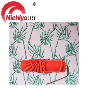 Mềm Cao Su Mô Hình Con Lăn Trang Trí Sơn Lăn Bàn Chải Cho Thiết Kế Hình Nền - Product Image 2