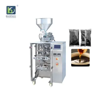 Mesin kemasan cair stik sachet yang digunakan otomatis mesin pengepakan kantung saus minyak biji wijen untuk produk cairan