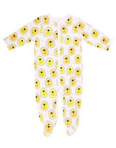 Happyflute latest design plain of the baby cotton sleeve rompers for boys and girls Children clothes baby jumpsuit - Product Image 3