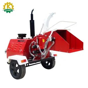 Chinese Industrial Mobile Wood Shredder Chipper for Sale