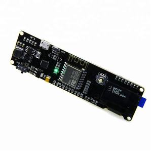 0.96 inch OLED Display <strong>ESP8266</strong> <strong>ESP</strong>-12F WiFi Development Board CP2102 with 18650 Lithium Battery Holder without Battery - Product Image 4