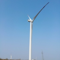 Éolienne à Contrôle de Pas Puissante à Bas Régime et Haute Efficacité, 50 kW 100 kW 200 kW 300 kW, à Prix Abordable