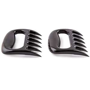 الفولاذ المقاوم للصدأ سحبت لحم الخنزير التدخين مخالب اللحوم الدجاج لحوم البقر تركيا التقطيع شواء الشوي تمزيق مخالب اللحوم الشوك الدب مخالب - Product Image 3