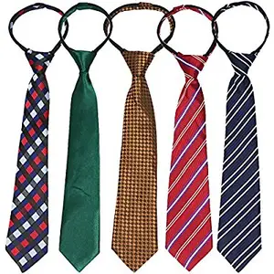hot selling custom zipper neck ties stylish zip neckties for kids